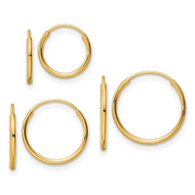 Load image into Gallery viewer, LADIES'S EARRING - HOOPS | TF2004SET